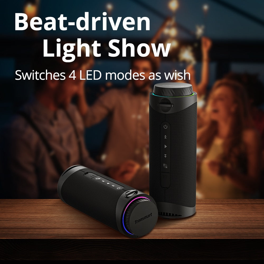 360 degrees Surround Sound Bluetooth Speaker with Dragon Design