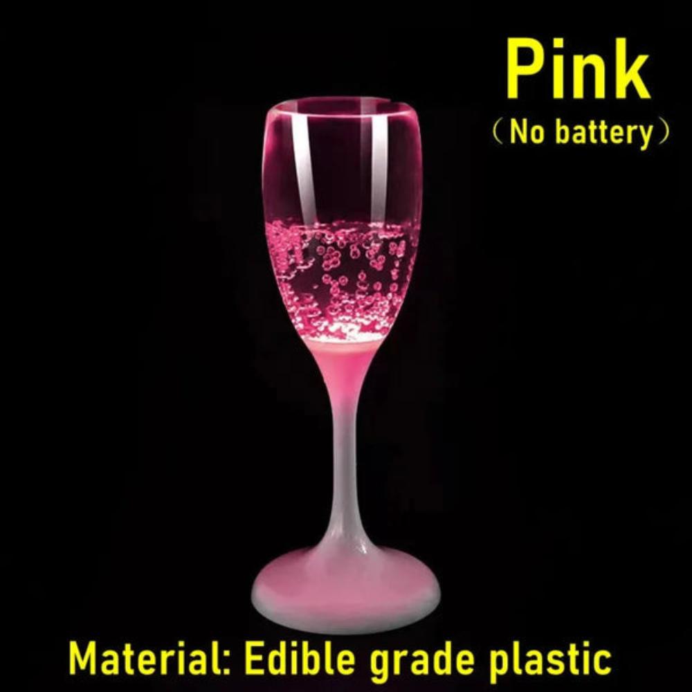 6-Piece Glassware Gift Set with 120ml Capacity and LED Sensor Technology