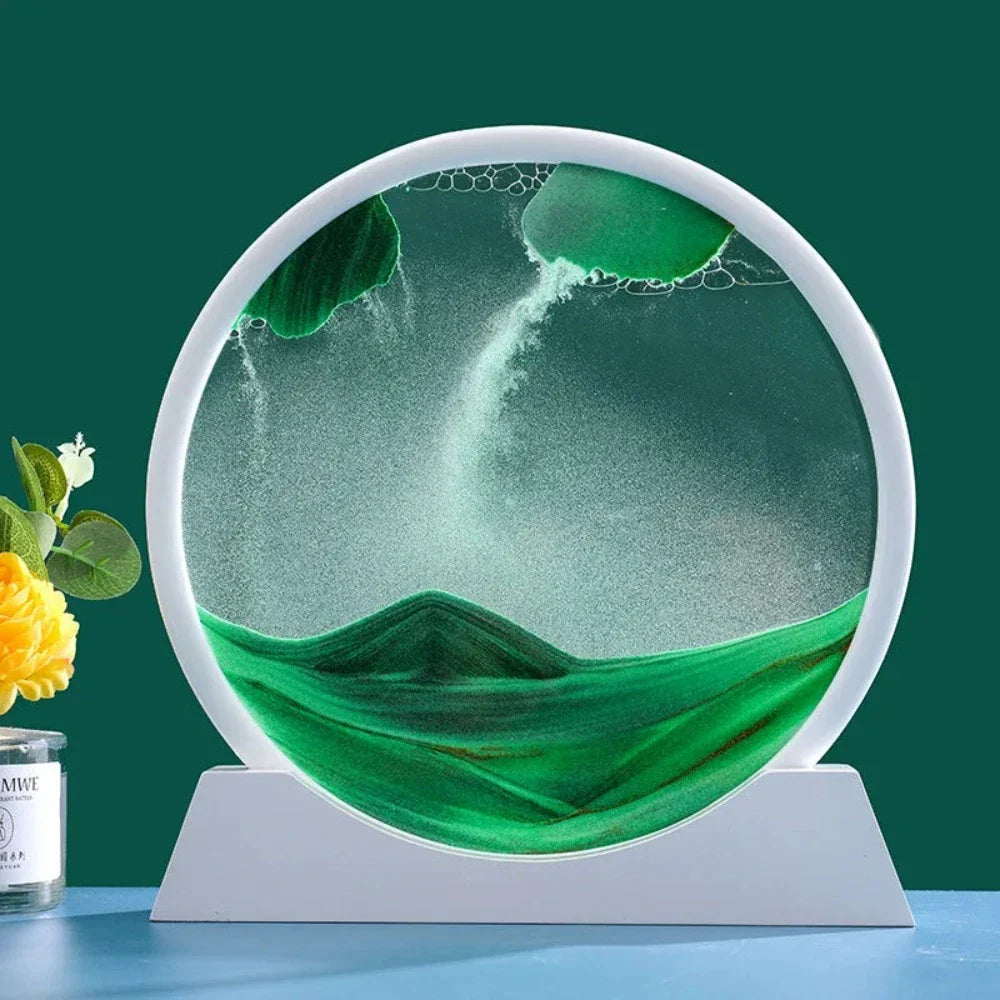3D Sand Art from the Depths of the Sea