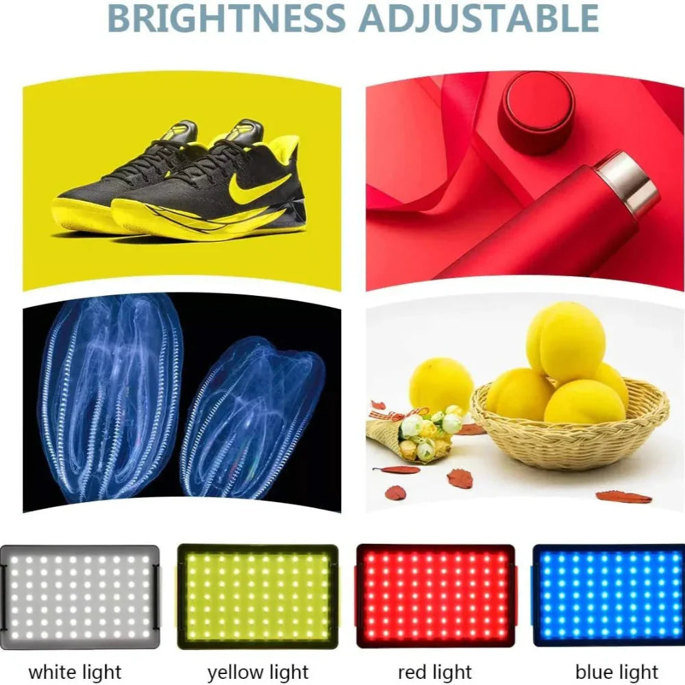4 Color RGB LED Tripod - ""'s Illuminated Tripod with RGB Lighting