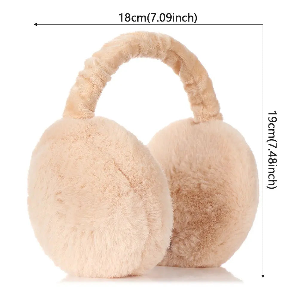 Fuzzy Ear Warmers for Winter
