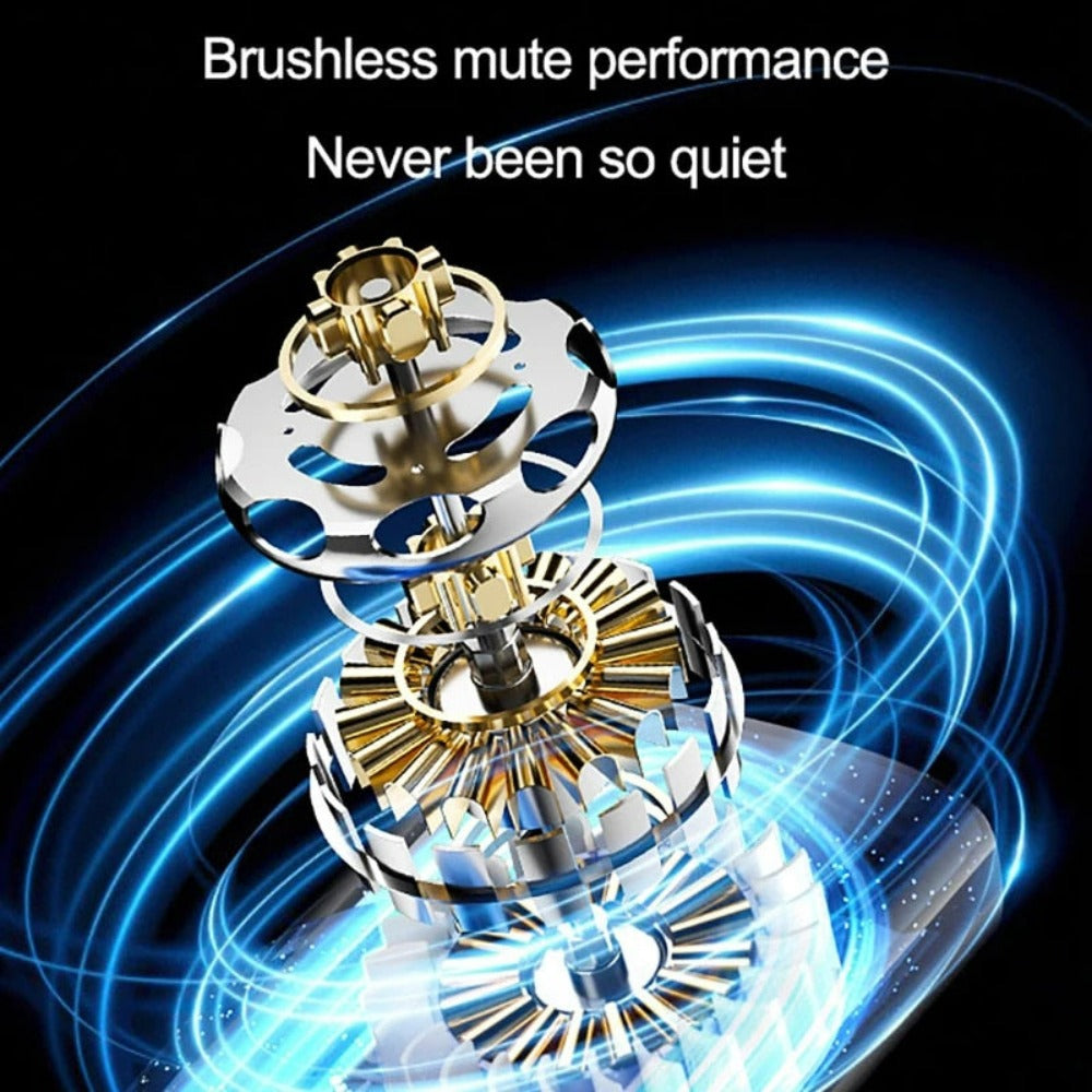 5-Speed Portable Neck Fan for Cooling On-the-Go