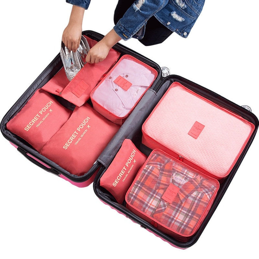 Set of 7 Luggage Packing Cubes