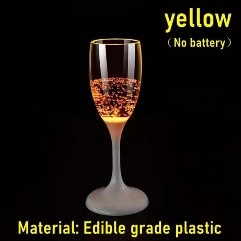 6-Piece Glassware Gift Set with 120ml Capacity and LED Sensor Technology