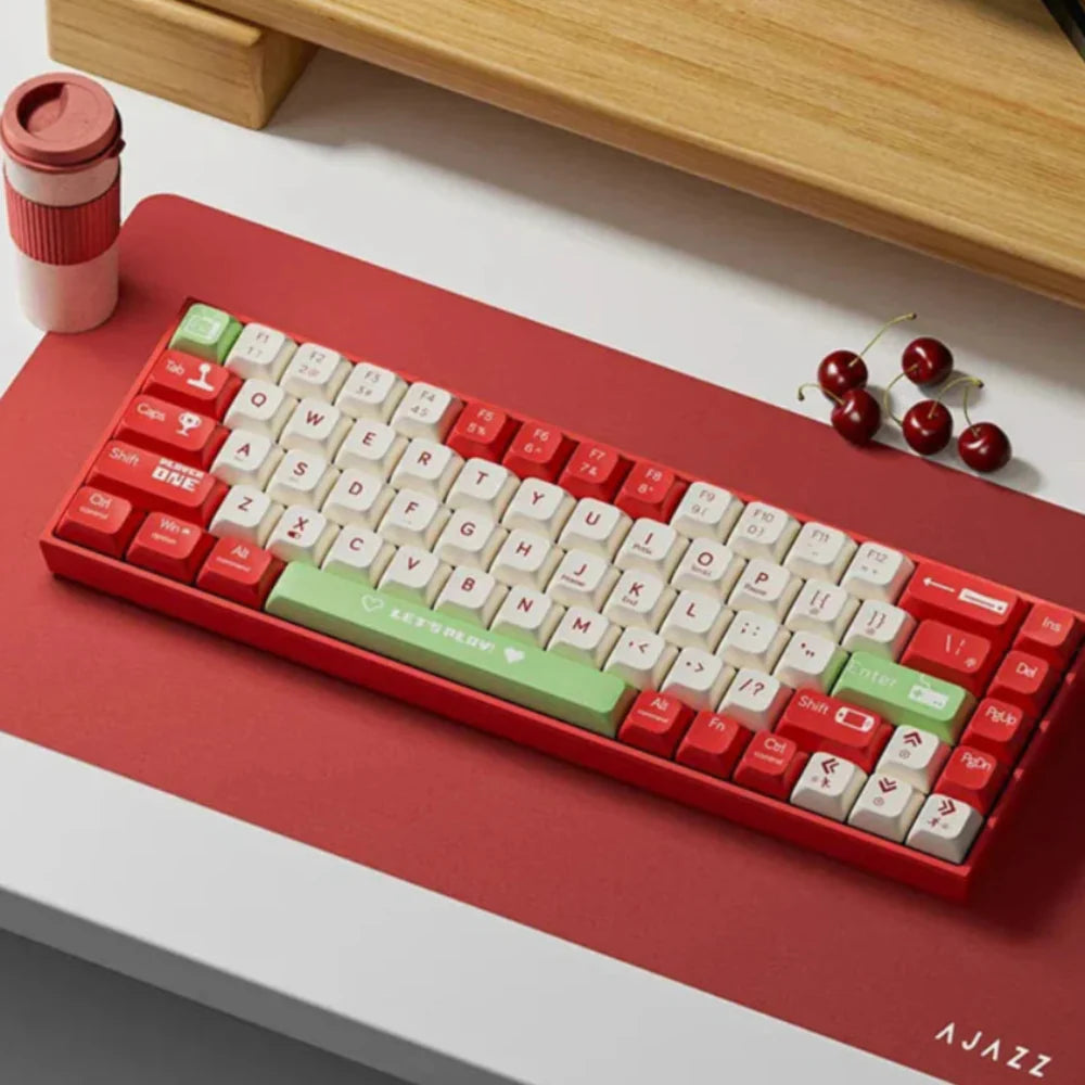 68-Keys Portable Bluetooth Mechanical Keyboard with Dragon Design