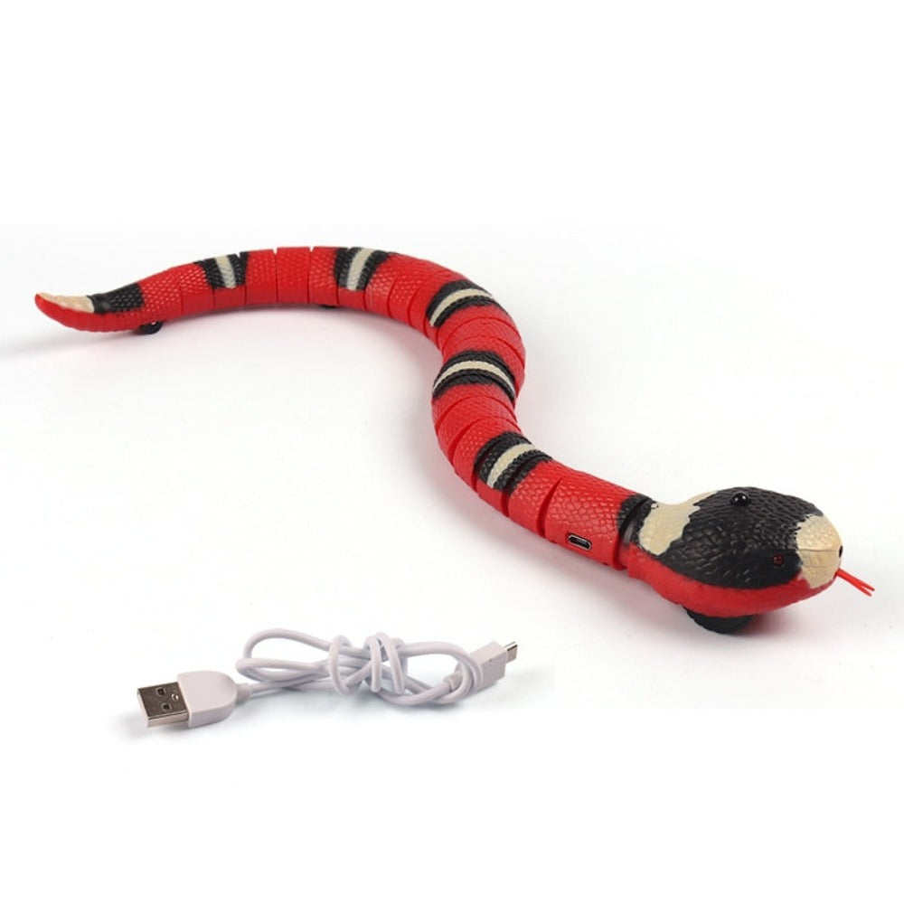 Snake Cat Toy - Electronic Entertainment for Feline Companions