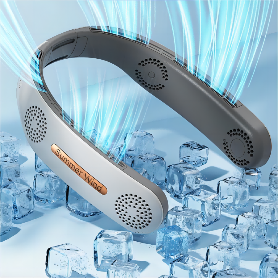 Streamlined Portable Neck Fan