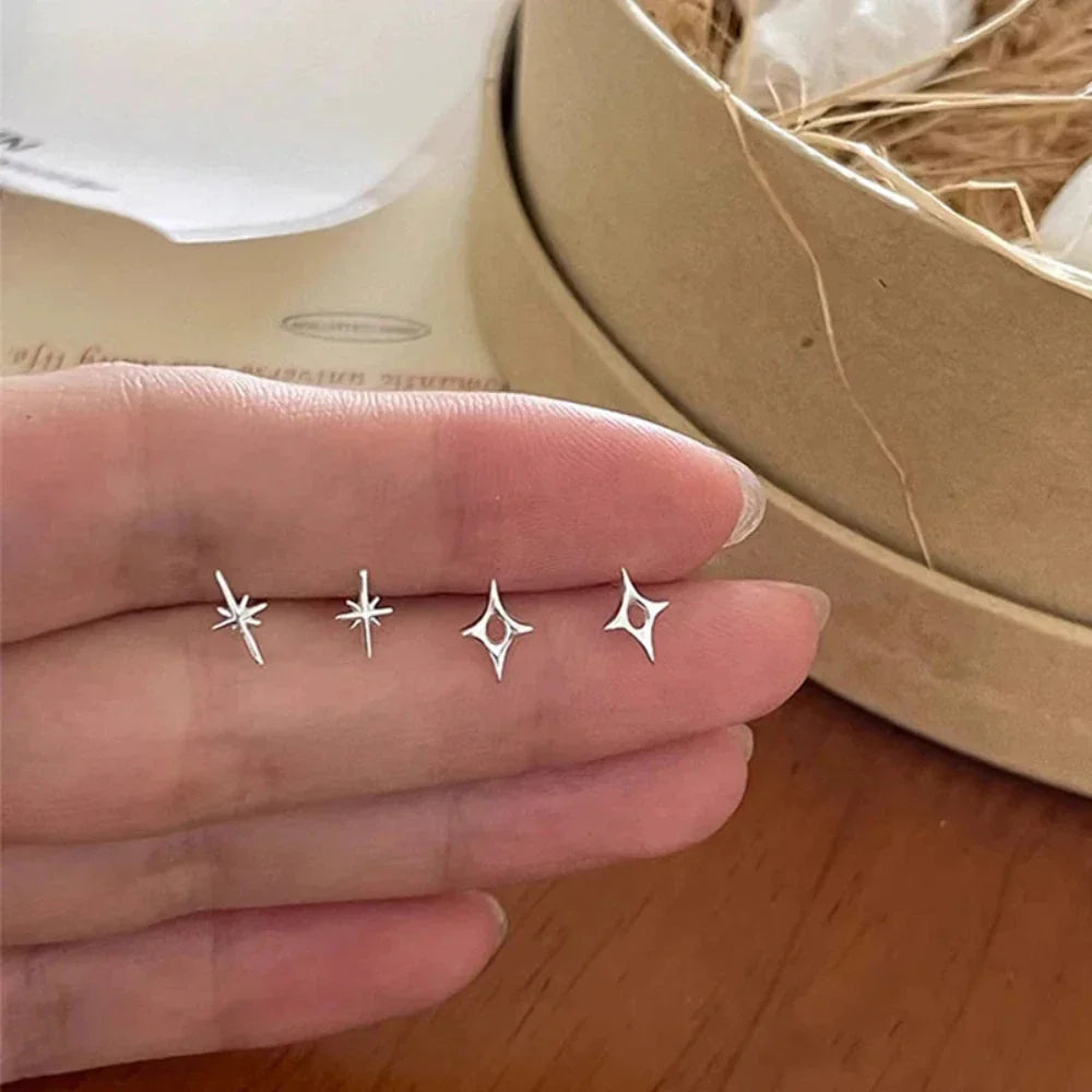 Shiny Star Earrings
