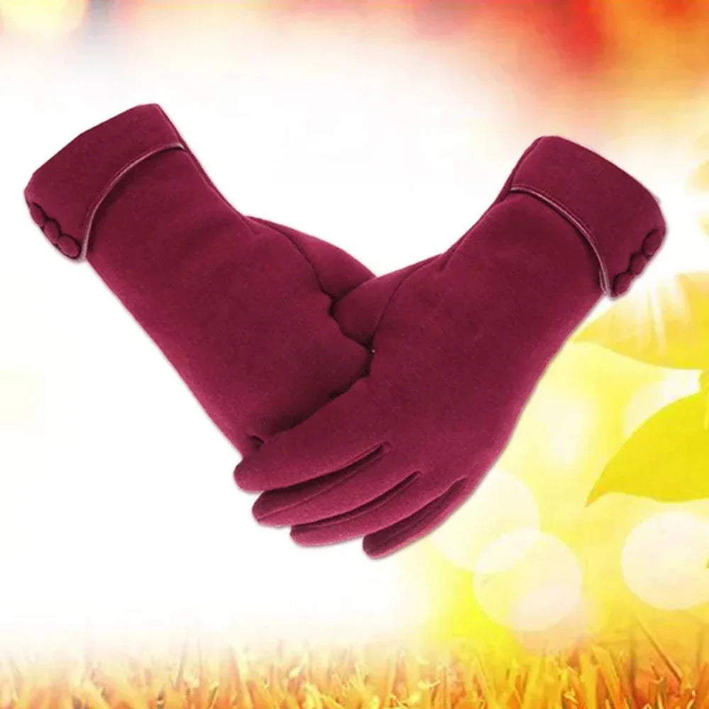 Winter Touch Screen Gloves for Women with Fleece Lining for Warmth
