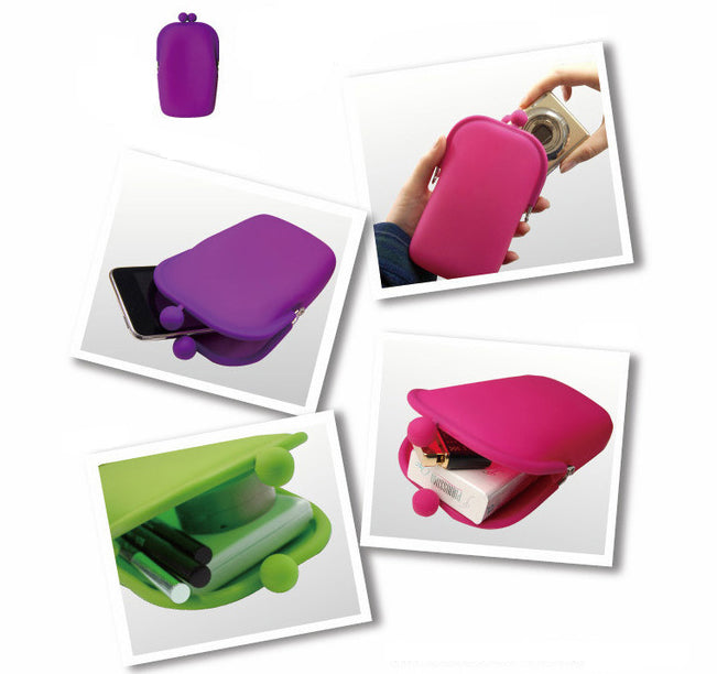 Silicone Pocket for Keys and Change - Set of 2