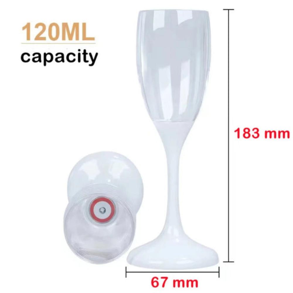6-Piece Glassware Gift Set with 120ml Capacity and LED Sensor Technology