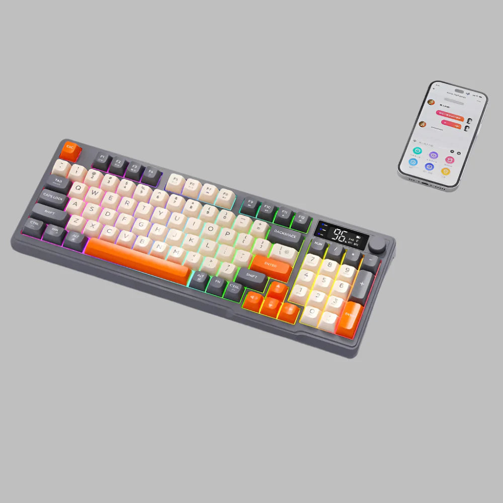 Wireless Keyboard and Mouse Set - Dragon Max 96 Bluetooth-Compatible