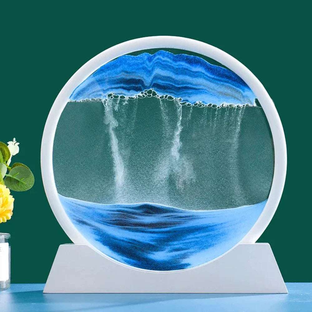 3D Sand Art from the Depths of the Sea