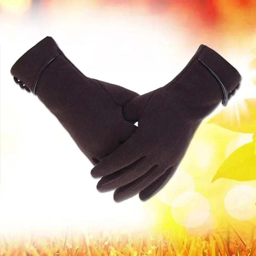 Winter Touch Screen Gloves for Women with Fleece Lining for Warmth