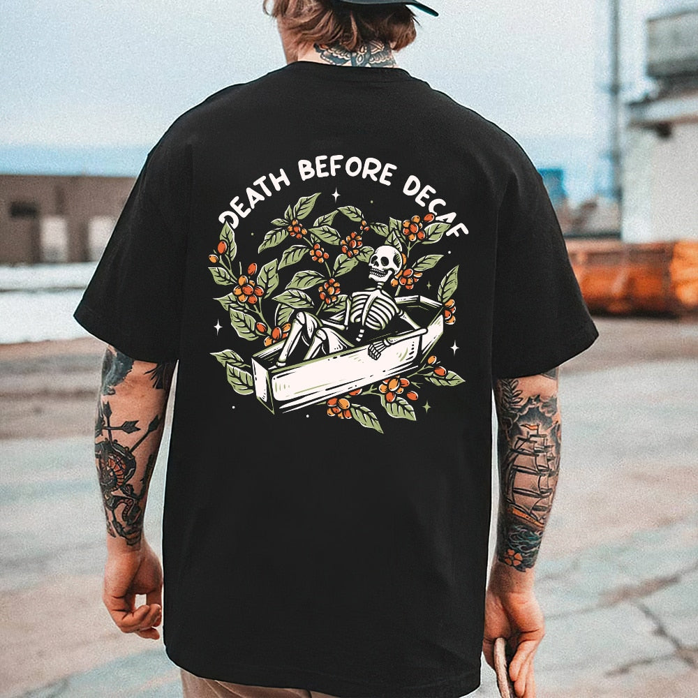 Skull Beach Themed Assorted Men's T-Shirt Collection