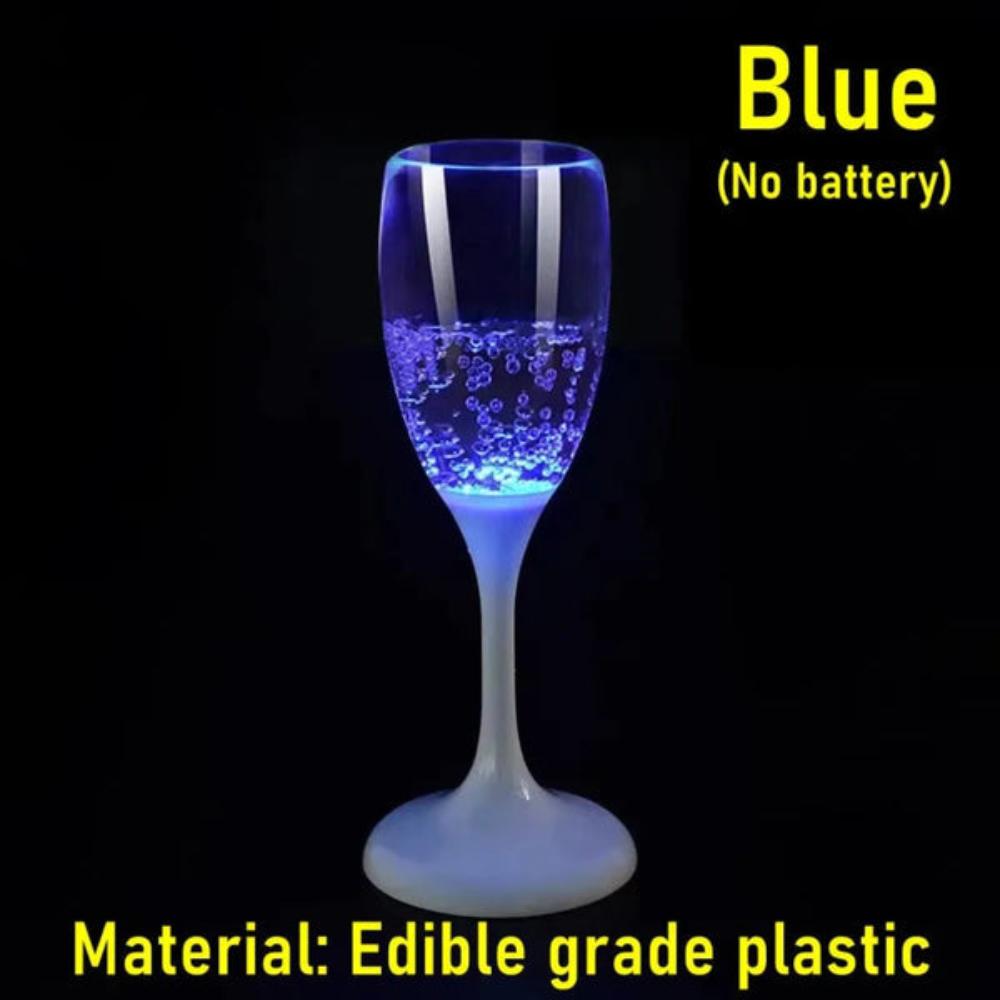 6-Piece Glassware Gift Set with 120ml Capacity and LED Sensor Technology