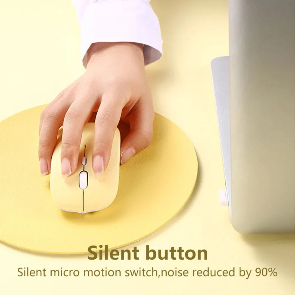 Vibrant Wireless Bluetooth Noiseless Mouse