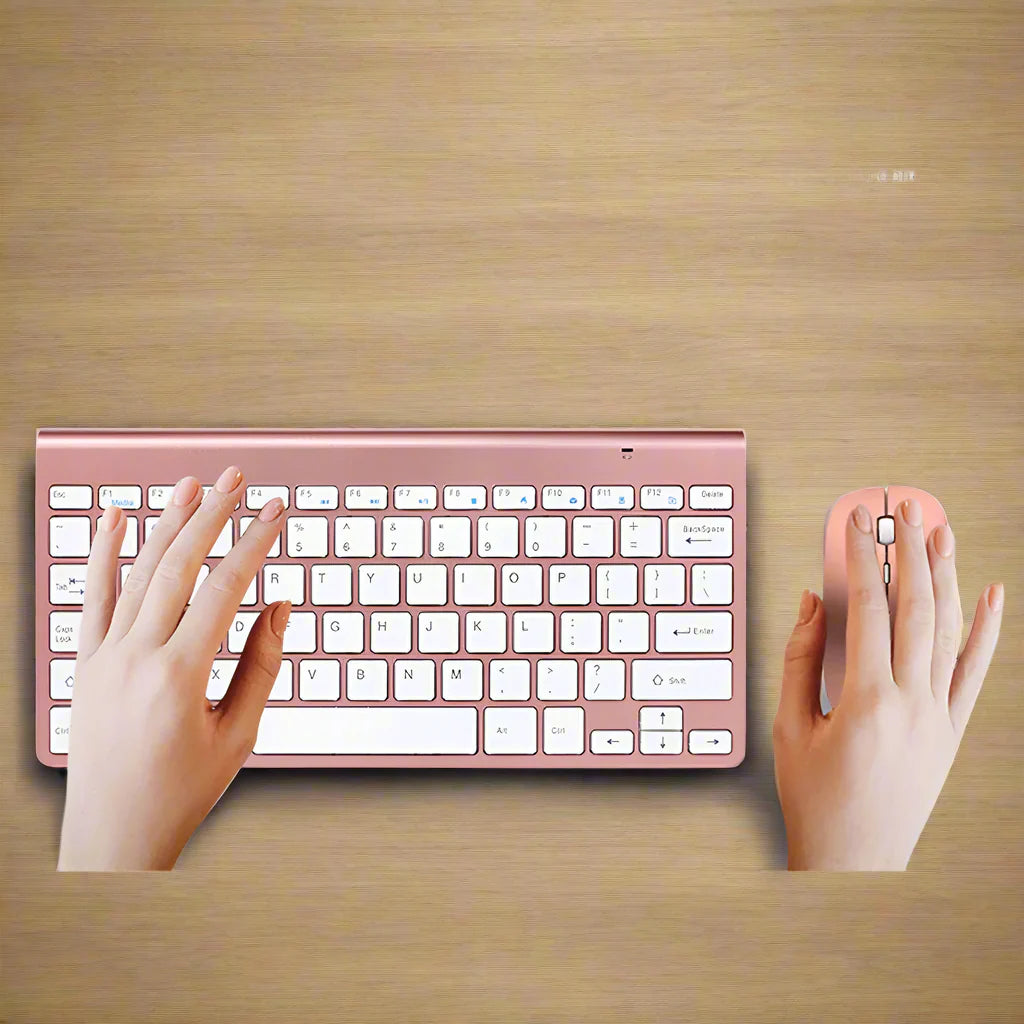 Ultra Slim Wireless Keyboard and Mouse Combo