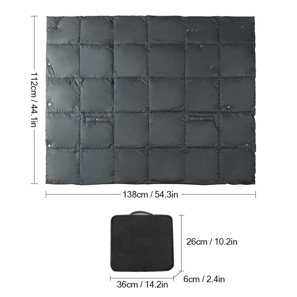 2-In-1 Wearable Heated Blanket Wrap