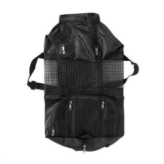 Adjustable Cat Grooming Restraint Bag - Durable and Versatile