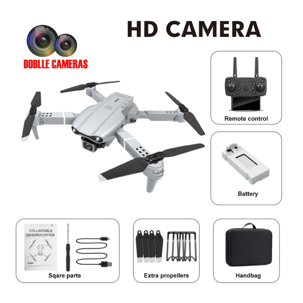 Wide Angle Dual Camera Drone - The Ultimate Ninja Dragon Flying Fox
