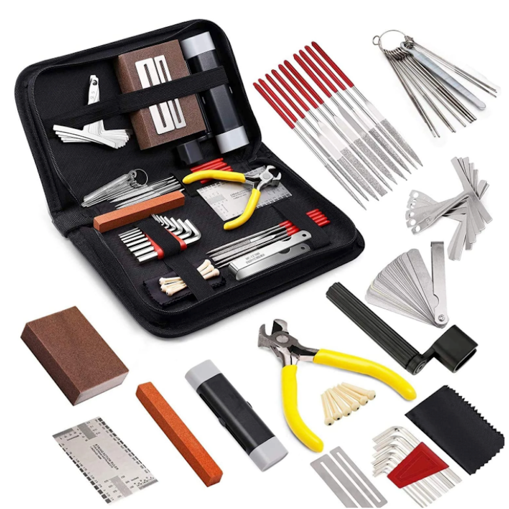 45-Piece Set of Tool Kit for Guitar Repair