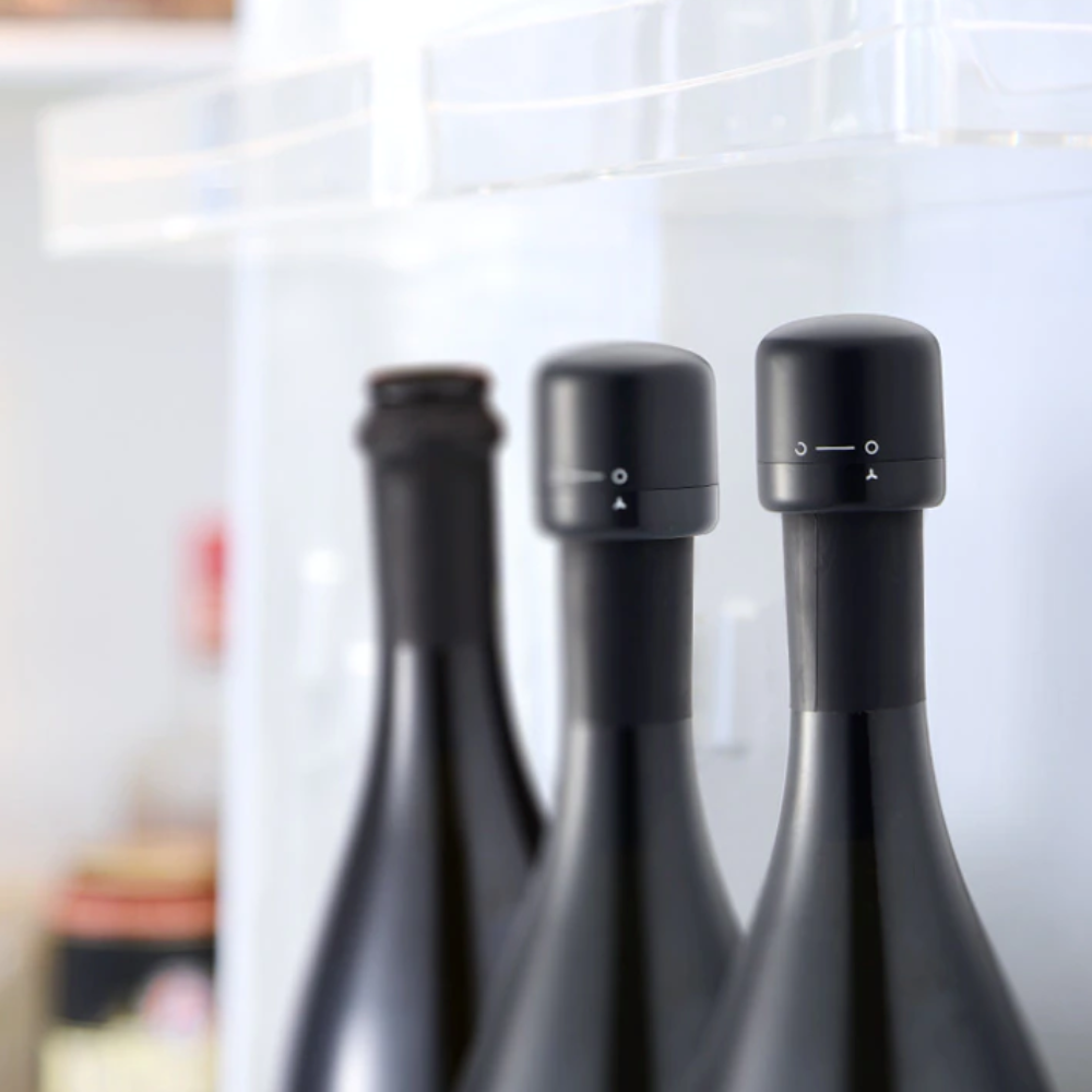 Vacuum Sealed Wine and Champagne Bottle Stopper