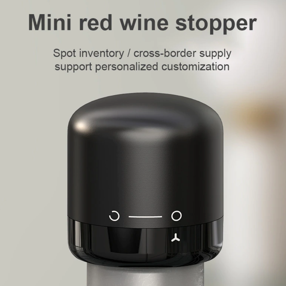 Vacuum Sealed Wine and Champagne Bottle Stopper