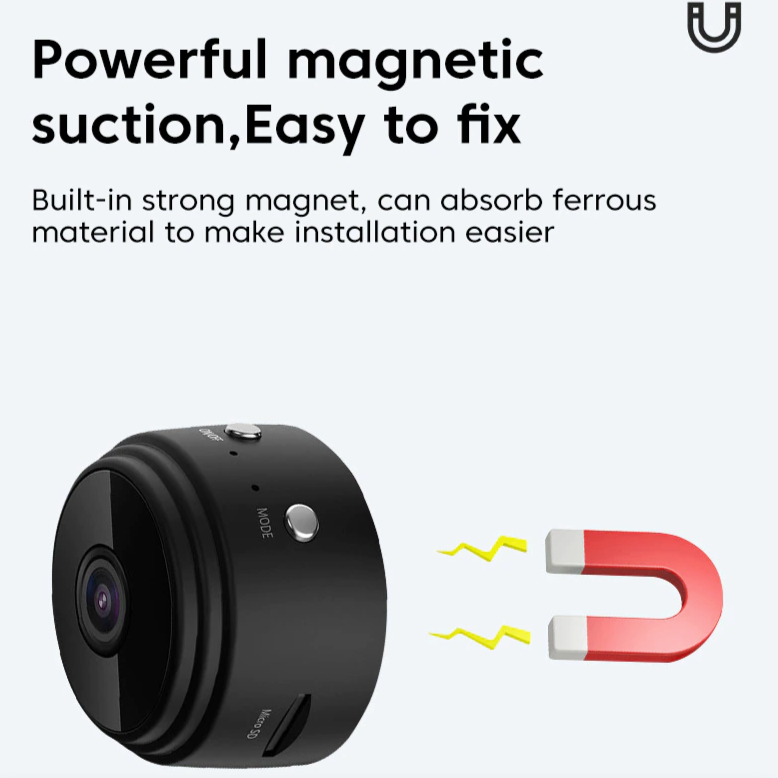 Smart Compact Wireless Camera with WiFi Connectivity