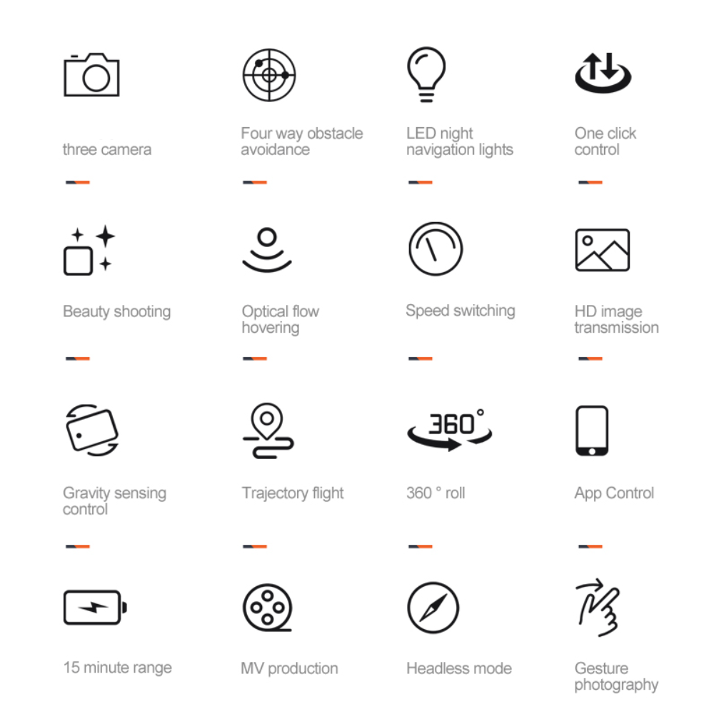 Smart Anti-Collision HD Drone with Optical Flow Technology - Ninja Phantom Eagle PRO