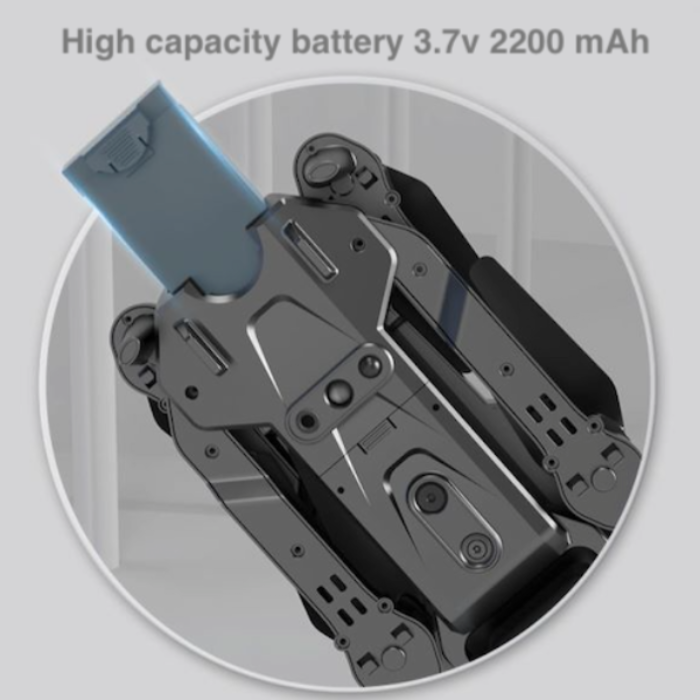 Smart Dual-Camera Ninja Phantom 15PRO Drone with Dragon-like Design