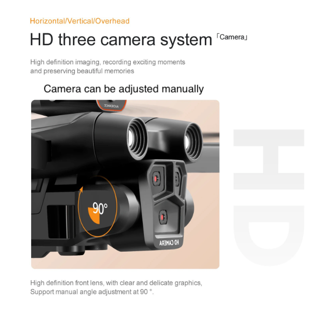 Stealth Ninja MAX 9 Triple Camera Drone