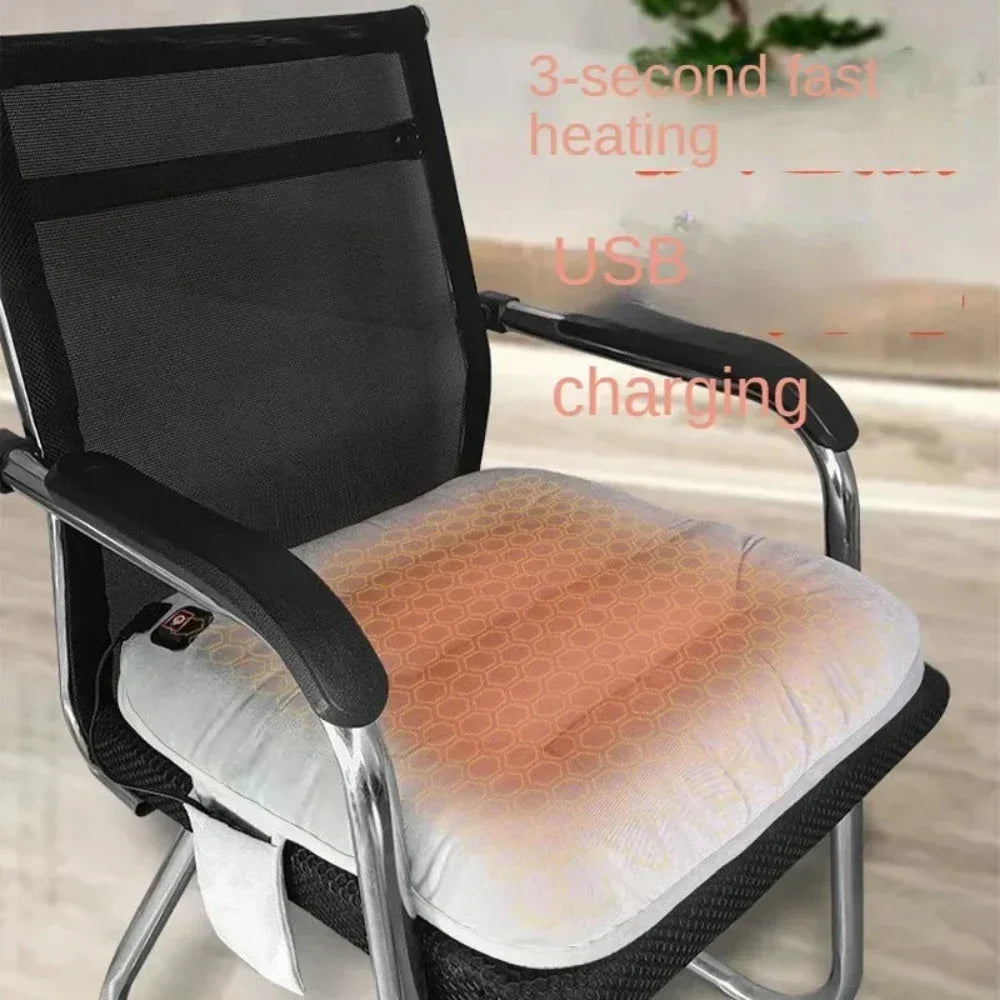 Adjustable Chair Cushion with Heat Function