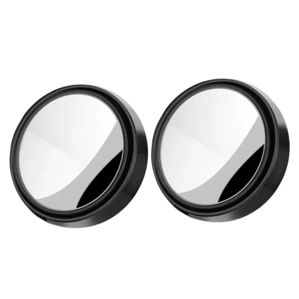 2 Piece Set of Mirrors to Eliminate Blind Spots with Adjustable Features