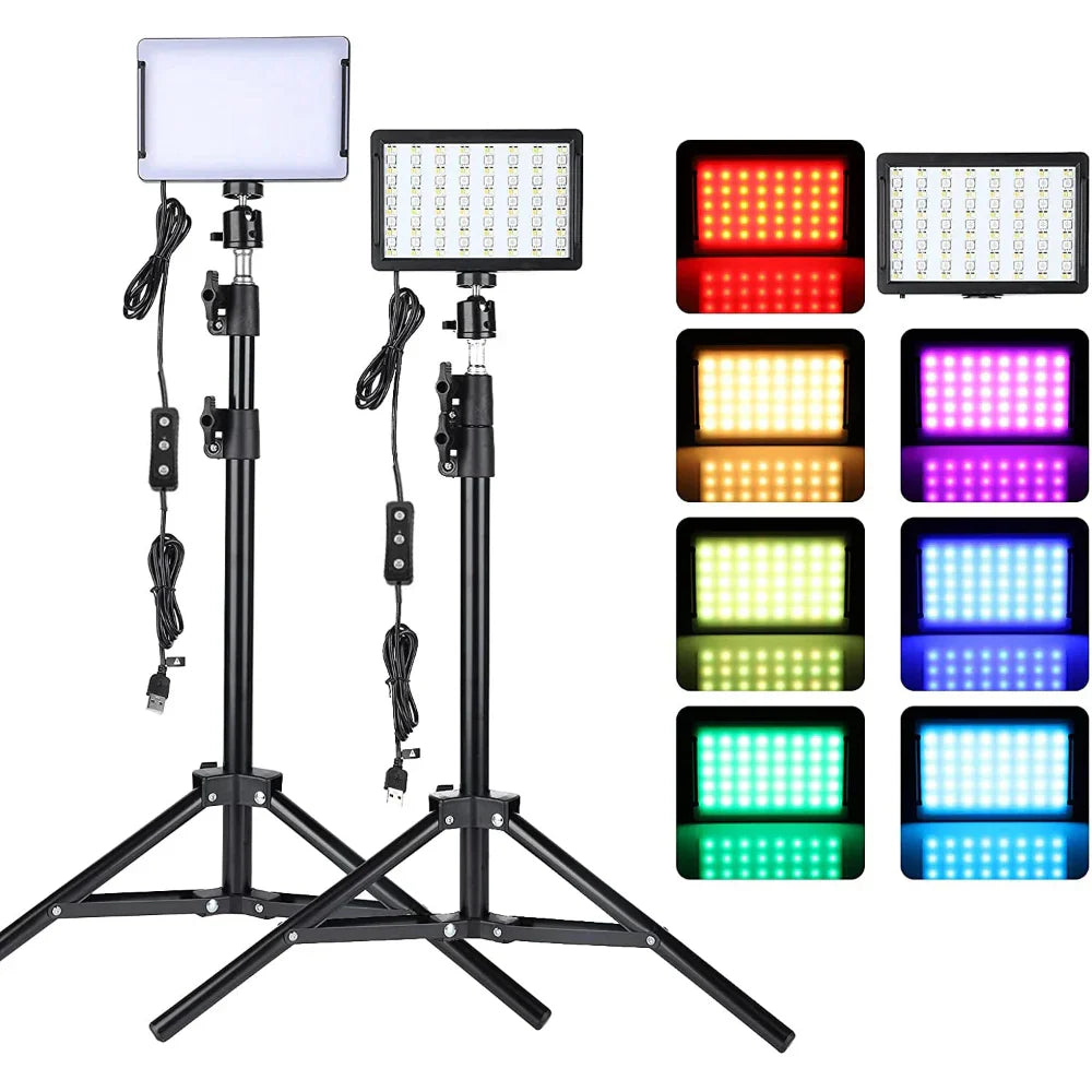 4 Color RGB LED Tripod - ""'s Illuminated Tripod with RGB Lighting