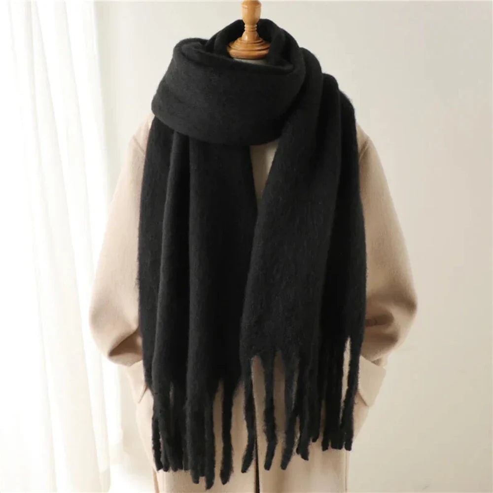 Thick and Cozy Wrap Scarf
