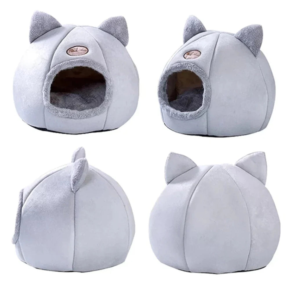 2-in-1 Pet House Bed - Comfortable and Cozy Retreat for Your Beloved Pet