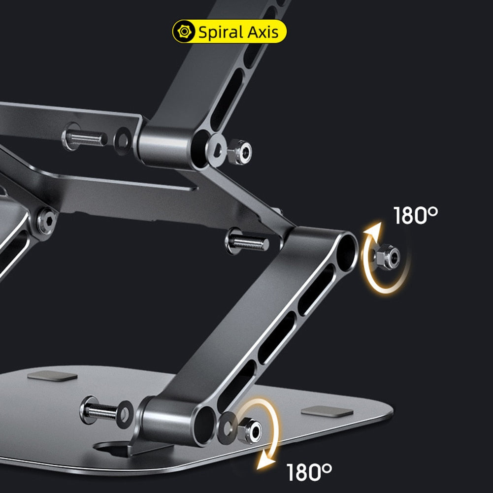 2-in-1 Adjustable Stand for Notebooks and Phones