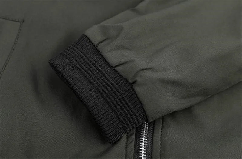 Men's Windproof Zippered Jacket