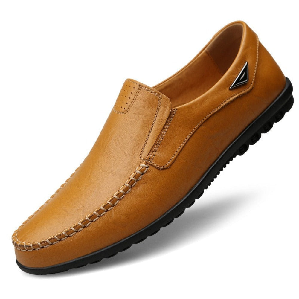 Soft Vegan Leather Men's Casual Loafers