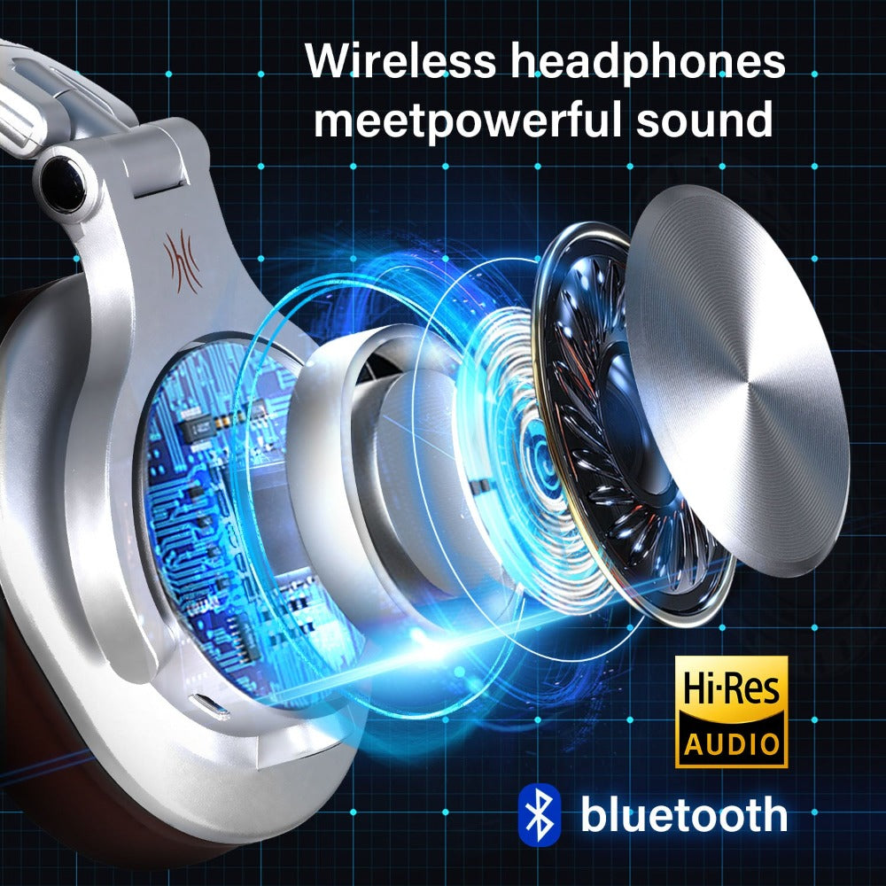 Wireless Fusion Headphones with Bluetooth Connectivity