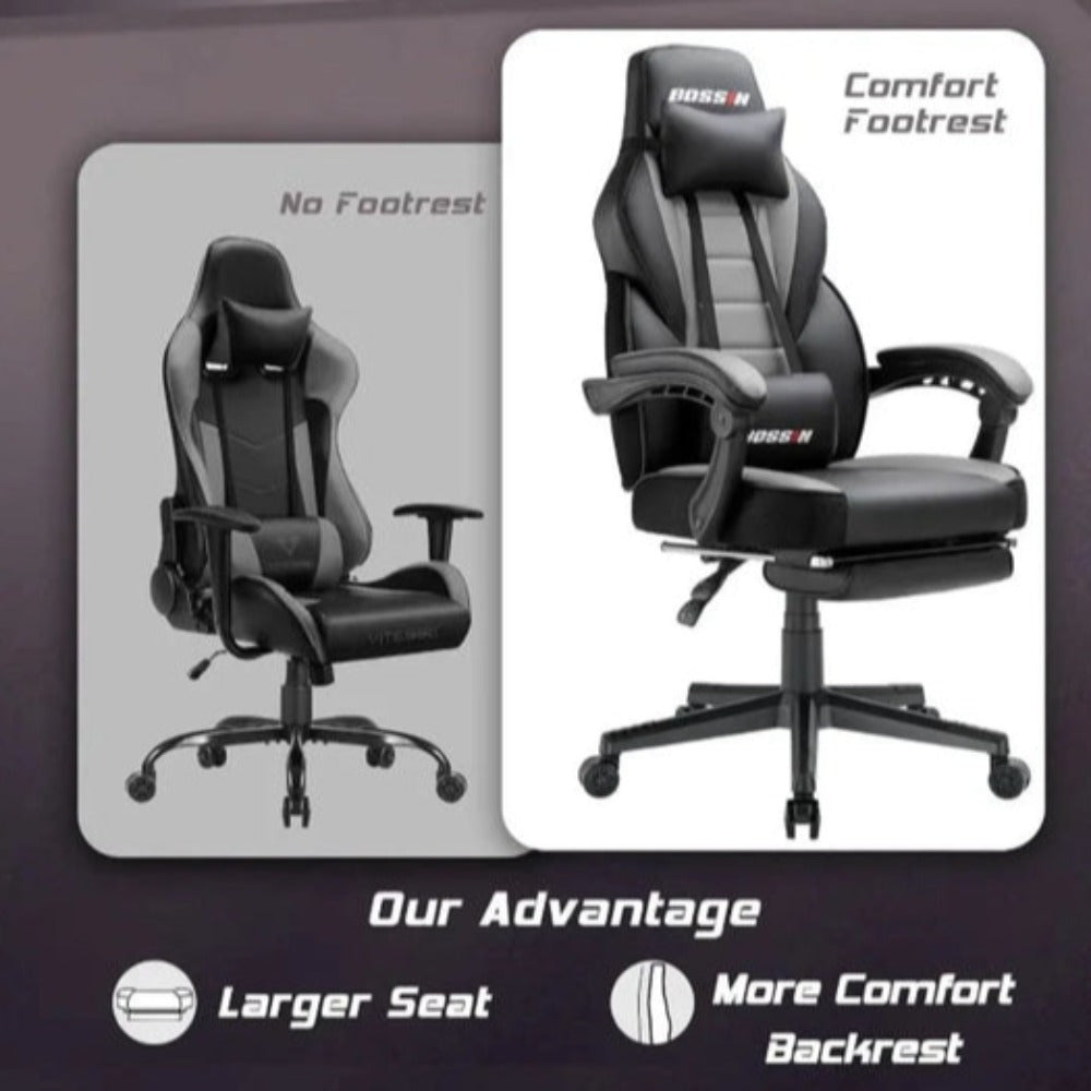 Massage-Enabled Dragon Racing Office Chair