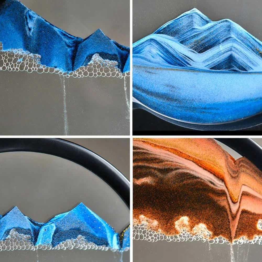 3D Sand Art from the Depths of the Sea