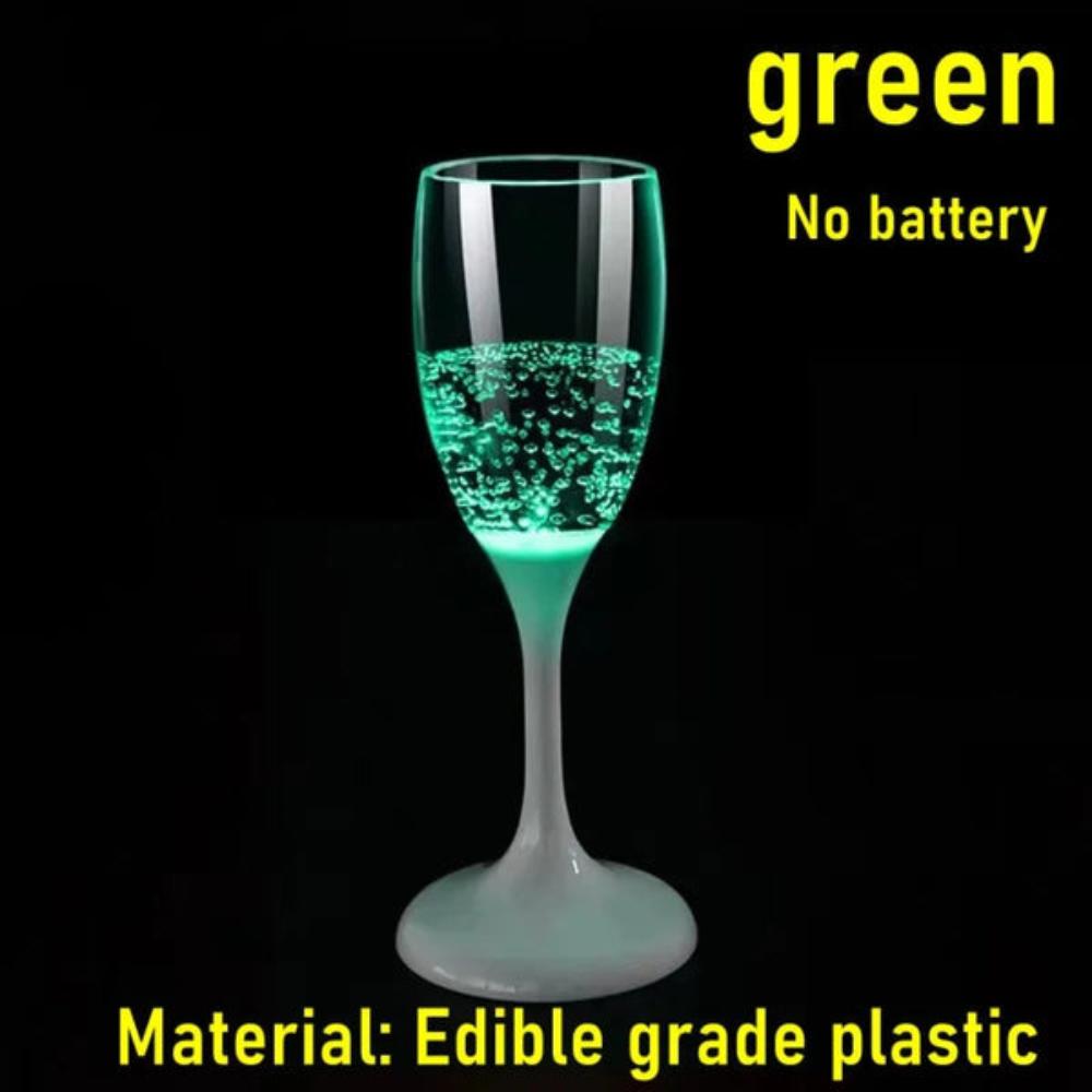 6-Piece Glassware Gift Set with 120ml Capacity and LED Sensor Technology
