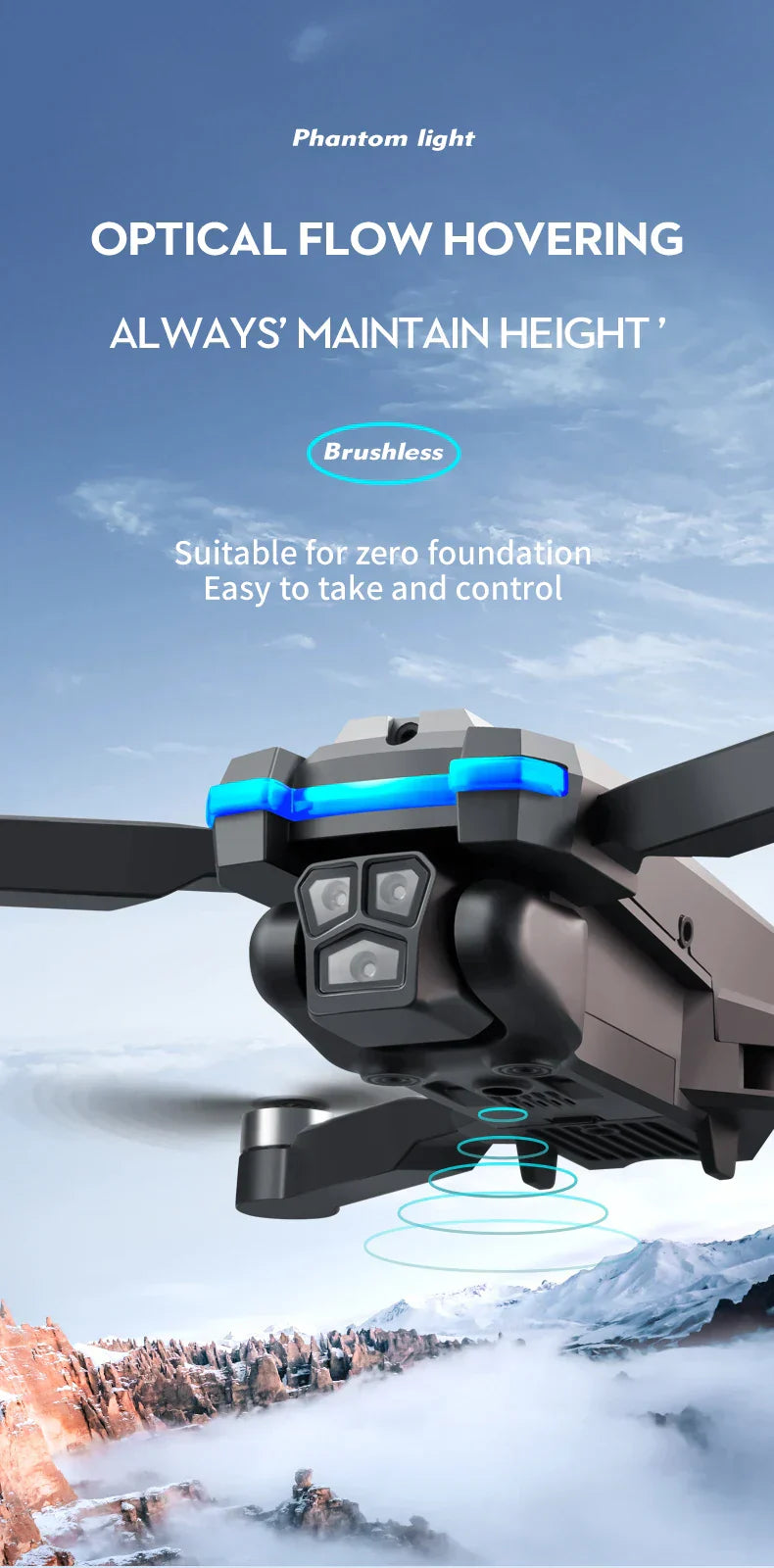 8 Optical Flow Smart Drone: The Ninja Dragon Sky, Master of Obstacle Avoidance