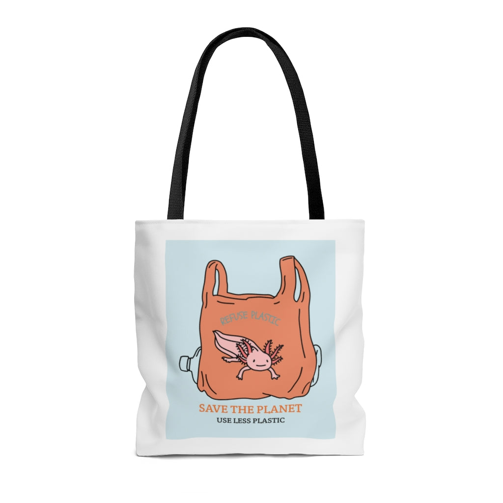 Earth Saver Axolotl Edition Medium Tote Bag