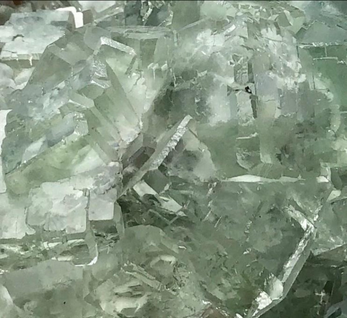 5 lb Raw Green Fluorite Crystal - Naturally Mined