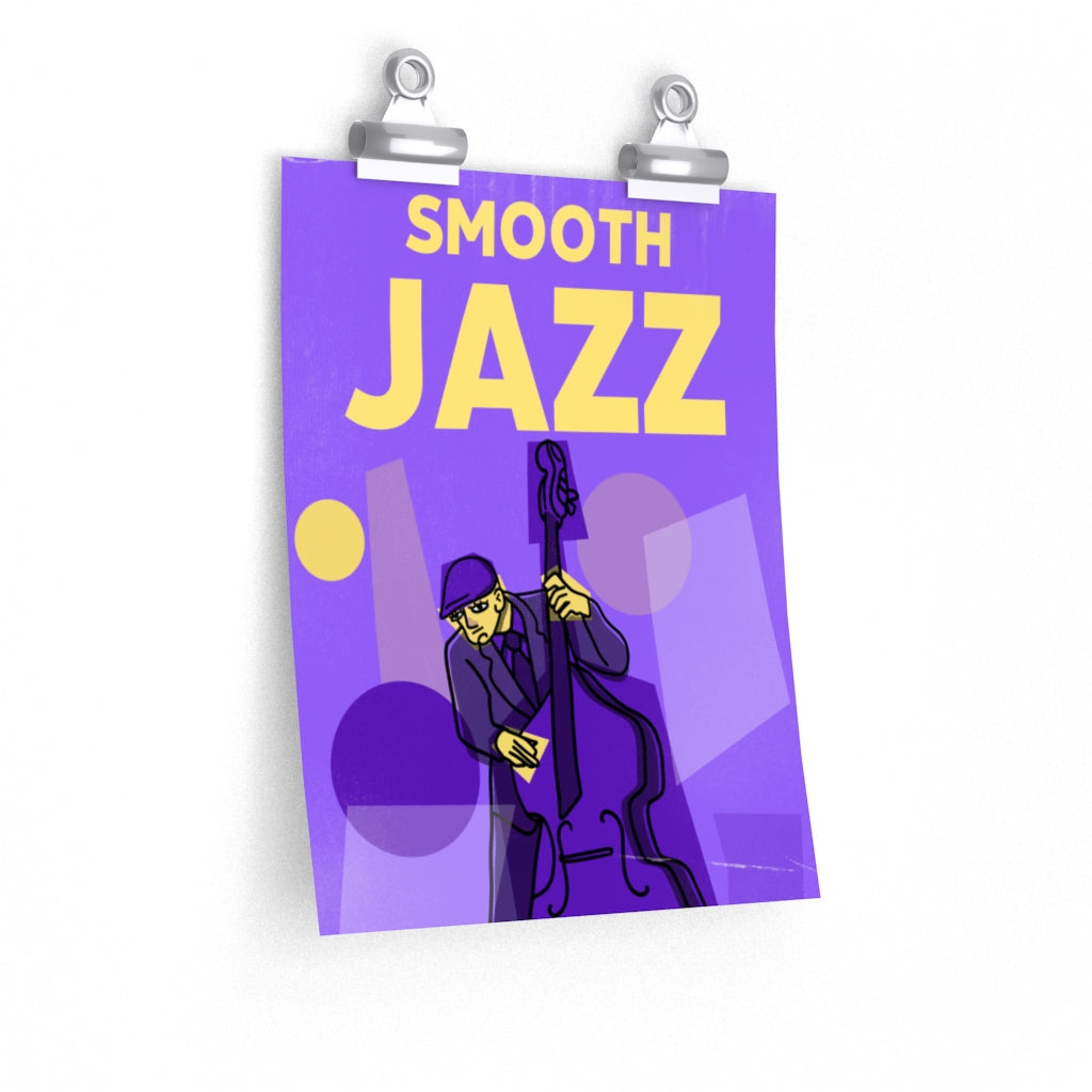 Vintage Jazz Poster - Smooth Jazz Edition