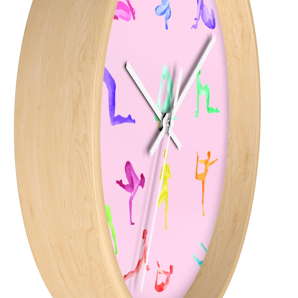 Wall Clock: Yoga Haven