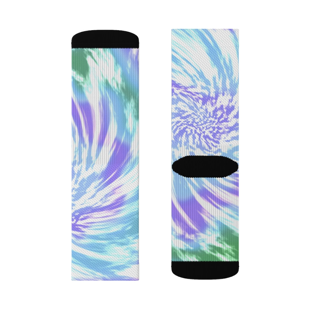 Vibrant Lavender Patterned Socks